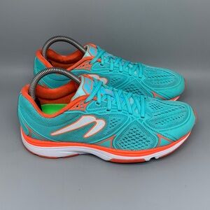 Newton Kismet 6 Turquoise Orange Running Shoes W011820 Women’s Sz 9